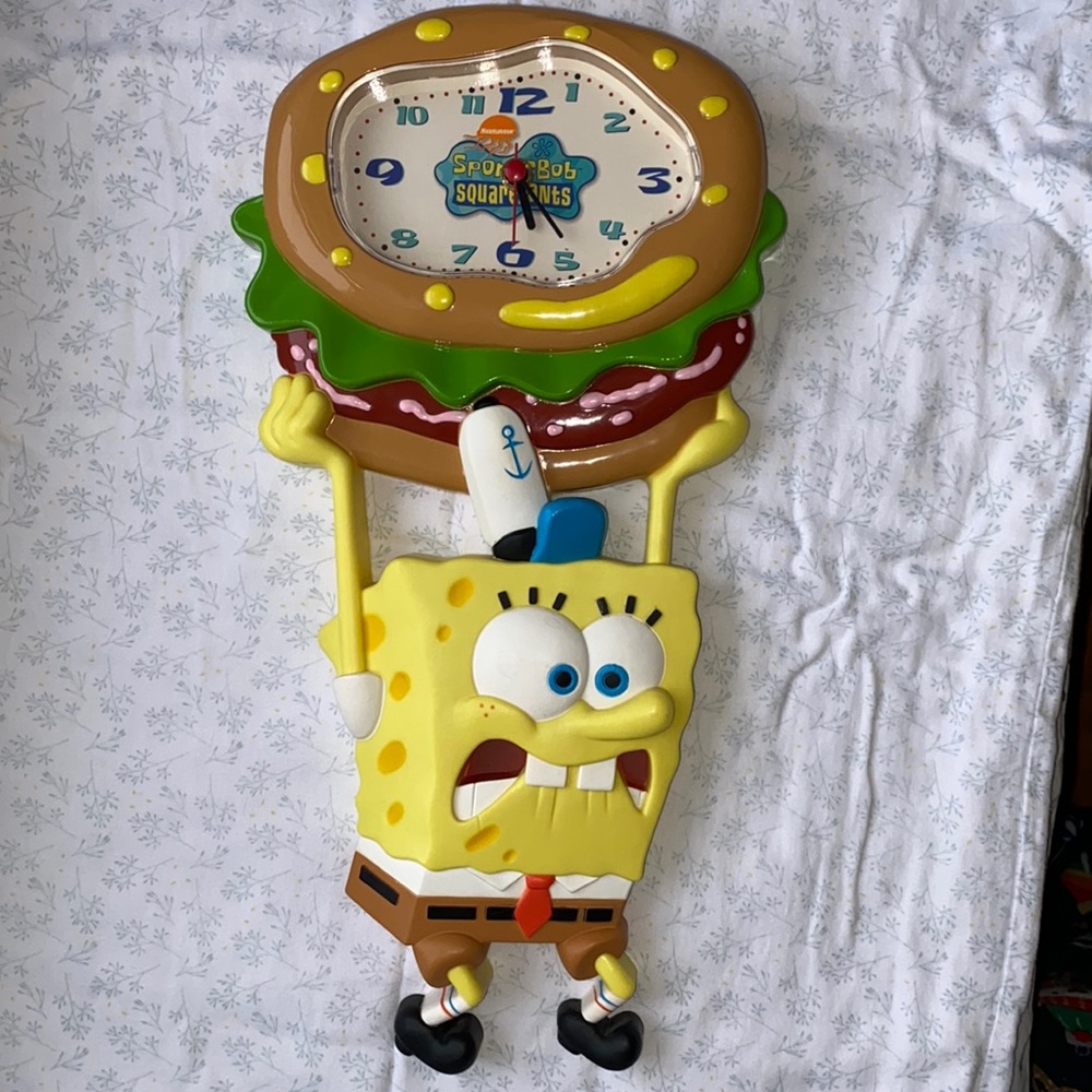 SpongeBob SquarePants wall clock
